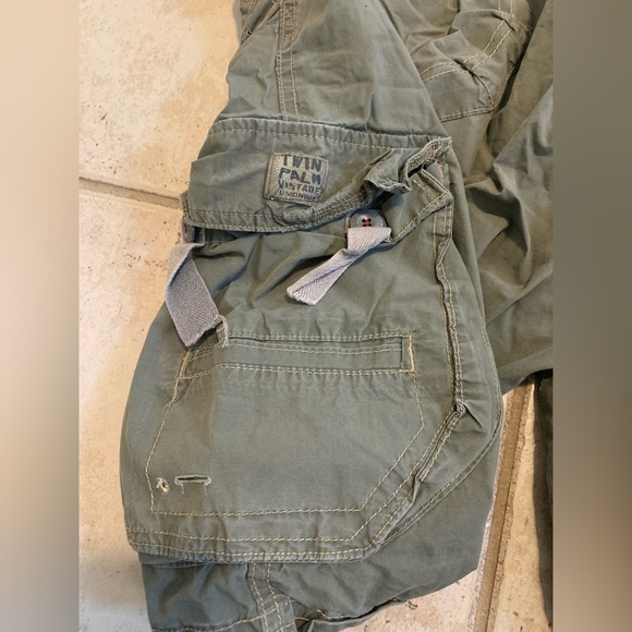 Men's UNIONBAY Olive Green Cargo Shorts - Size 34 - Picture 5 of 8